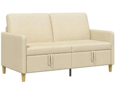 Sofa su saugojimo vieta Kreminė 152 x 78 x 87 cm Poliesteris