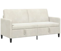 Sofa su saugojimo vieta Kreminė 172 x 78 x 87 cm Poliesteris