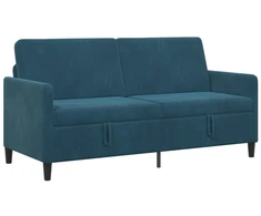 Sofa su saugojimo vieta Mėlyna 172 x 78 x 87 cm Poliesteris