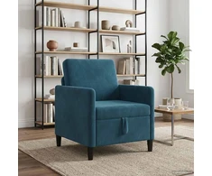 Sofa su saugojimo vieta Mėlyna 72 x 78 x 87 cm Poliesteris