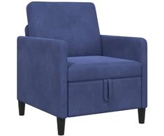 Sofa su saugojimo vieta Policijos mėlyna 72 x 78 x 87 cm