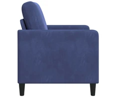Sofa su saugojimo vieta Policijos mėlyna 72 x 78 x 87 cm