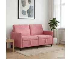 Sofa su saugojimo vieta Rožinė 152 x 78 x 87 cm Poliesteris