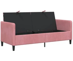 Sofa su saugojimo vieta Rožinė 172 x 78 x 87 cm Poliesteris