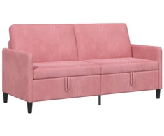 Sofa su saugojimo vieta Rožinė 172 x 78 x 87 cm Poliesteris