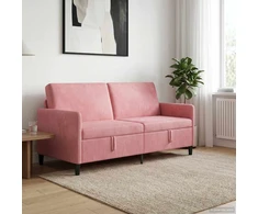 Sofa su saugojimo vieta Rožinė 172 x 78 x 87 cm Poliesteris
