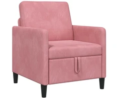Sofa su saugojimo vieta Rožinė 72 x 78 x 87 cm Poliesteris