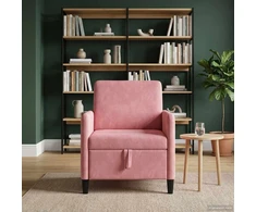 Sofa su saugojimo vieta Rožinė 72 x 78 x 87 cm Poliesteris