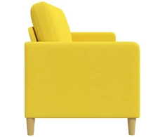 Sofa su saugojimo vieta Šviesi geltona 172 x 78 x 87 cm