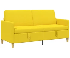 Sofa su saugojimo vieta Šviesi geltona 172 x 78 x 87 cm