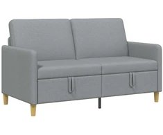 Sofa su saugojimo vieta Šviesiai pilka 152 x 78 x 87 cm