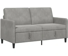 Sofa su saugojimo vieta Šviesiai pilka 152 x 78 x 87 cm