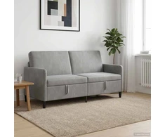 Sofa su saugojimo vieta Šviesiai pilka 172 x 78 x 87 cm
