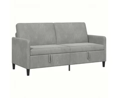 Sofa su saugojimo vieta Šviesiai pilka 172 x 78 x 87 cm