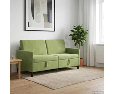 Sofa su saugojimo vieta Šviesiai žalia 172 x 78 x 87 cm
