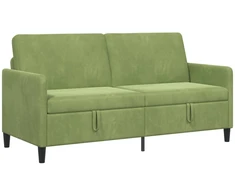 Sofa su saugojimo vieta Šviesiai žalia 172 x 78 x 87 cm