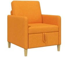 Sofa su saugojimo vieta Tamsiai geltona 72 x 78 x 87 cm