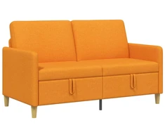 Sofa su saugojimo vieta Tamsiai geltona 152 x 78 x 87 cm