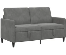 Sofa su saugojimo vieta Tamsiai pilka 152 x 78 x 87 cm