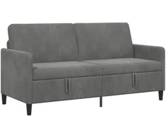 Sofa su saugojimo vieta Tamsiai pilka 172 x 78 x 87 cm