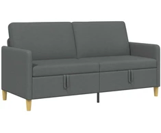Sofa su saugojimo vieta Tamsiai pilka 172 x 78 x 87 cm