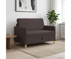 Sofa su saugojimo vieta Tamsiai rudas 122 x 78 x 87 cm