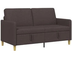 Sofa su saugojimo vieta Tamsiai rudas 152 x 78 x 87 cm
