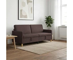 Sofa su saugojimo vieta Tamsiai rudas 192 x 78 x 87 cm