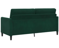 Sofa su saugojimo vieta Tamsiai žalia 172 x 78 x 87 cm