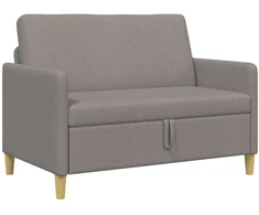 Sofa su saugojimo vieta Taupe 122 x 78 x 87 cm Poliesteris