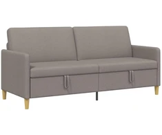 Sofa su saugojimo vieta Taupe 192 x 78 x 87 cm Poliesteris