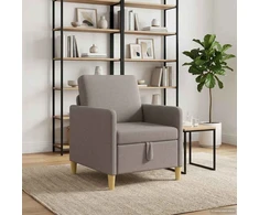 Sofa su saugojimo vieta Taupe 72 x 78 x 87 cm Poliesteris