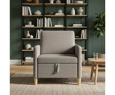 Sofa su saugojimo vieta Taupe 72 x 78 x 87 cm Poliesteris