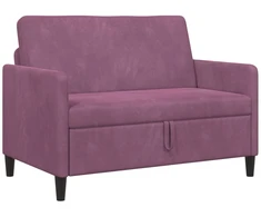 Sofa su saugojimo vieta Violetinė 122 x 78 x 87 cm Poliesteris