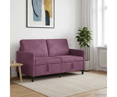 Sofa su saugojimo vieta Violetinė 152 x 78 x 87 cm Poliesteris