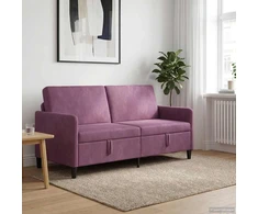 Sofa su saugojimo vieta Violetinė 172 x 78 x 87 cm Poliesteris