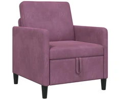 Sofa su saugojimo vieta Violetinė 72 x 78 x 87 cm Poliesteris