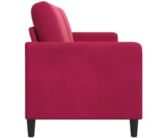 Sofa su saugojimo vieta Vyno raudona 172 x 78 x 87 cm