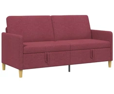 Sofa su saugojimo vieta Vyno raudona 172 x 78 x 87 cm