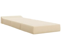 Sofa Sulankstomas Sofos Lova Kreminė 200 x 70 x 15 cm
