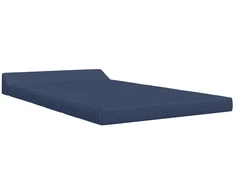 Sofa Sulankstomas Sofos Lova Mėlyna 120 x 60 x 49 cm Audinys