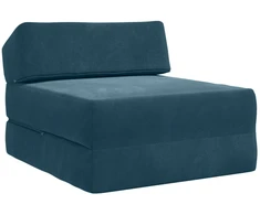 Sofa Sulankstomas Sofos Lova Mėlyna 60 x 70 x 41 cm Audinys