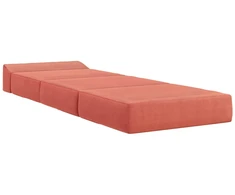 Sofa Sulankstomas Sofos Lova Raudona oranžinė 200 x 70 x 15 cm