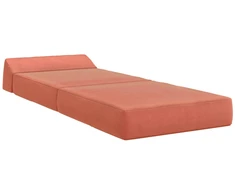 Sofa Sulankstomas Sofos Lova Raudona oranžinė 60 x 70 x 41 cm
