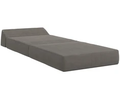 Sofa Sulankstomas Sofos Lova Šviesiai pilka 60 x 70 x 41 cm Audinys