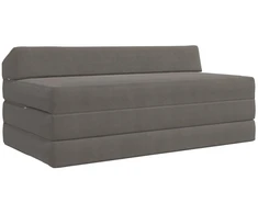 Sofa Sulankstomas Sofos Lova Šviesiai pilka 120 x 60 x 49 cm Audinys