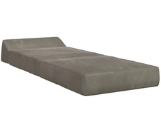 Sofa Sulankstomas Sofos Lova Šviesiai pilka 60 x 70 x 41 cm Audinys