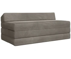 Sofa Sulankstomas Sofos Lova Šviesiai pilka 120 x 60 x 49 cm Audinys
