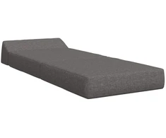 Sofa Sulankstomas Sofos Lova Šviesiai pilka 60 x 70 x 41 cm Audinys