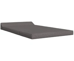 Sofa Sulankstomas Sofos Lova Šviesiai pilka 120 x 60 x 49 cm Audinys